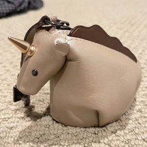 Coach unicorn coin purse